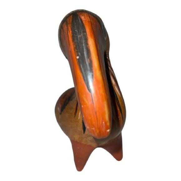 Tonala Mexico Handcrafted Ceramic Bird Figurine Toucan - Picture 4 of 5